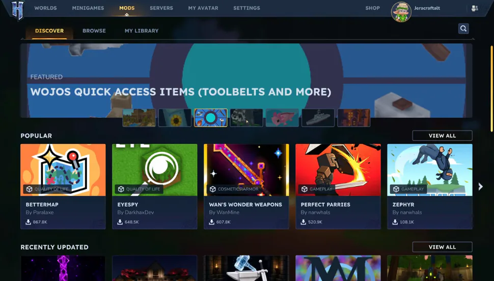 Hytale Mod Manager 2 1791610348059