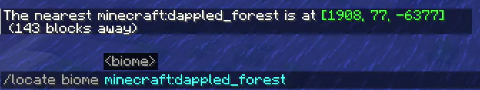 Locate Dappled Forest 1786475149699