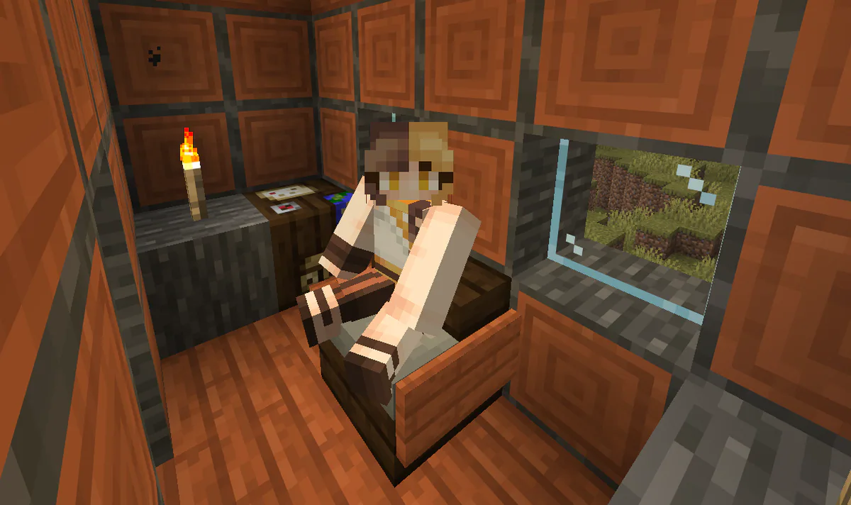 After 17 years, you can now sit down in Minecraft!