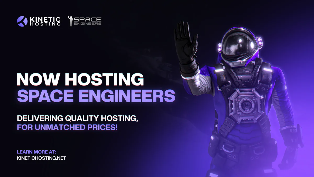 Now Hosting - Space Engineers