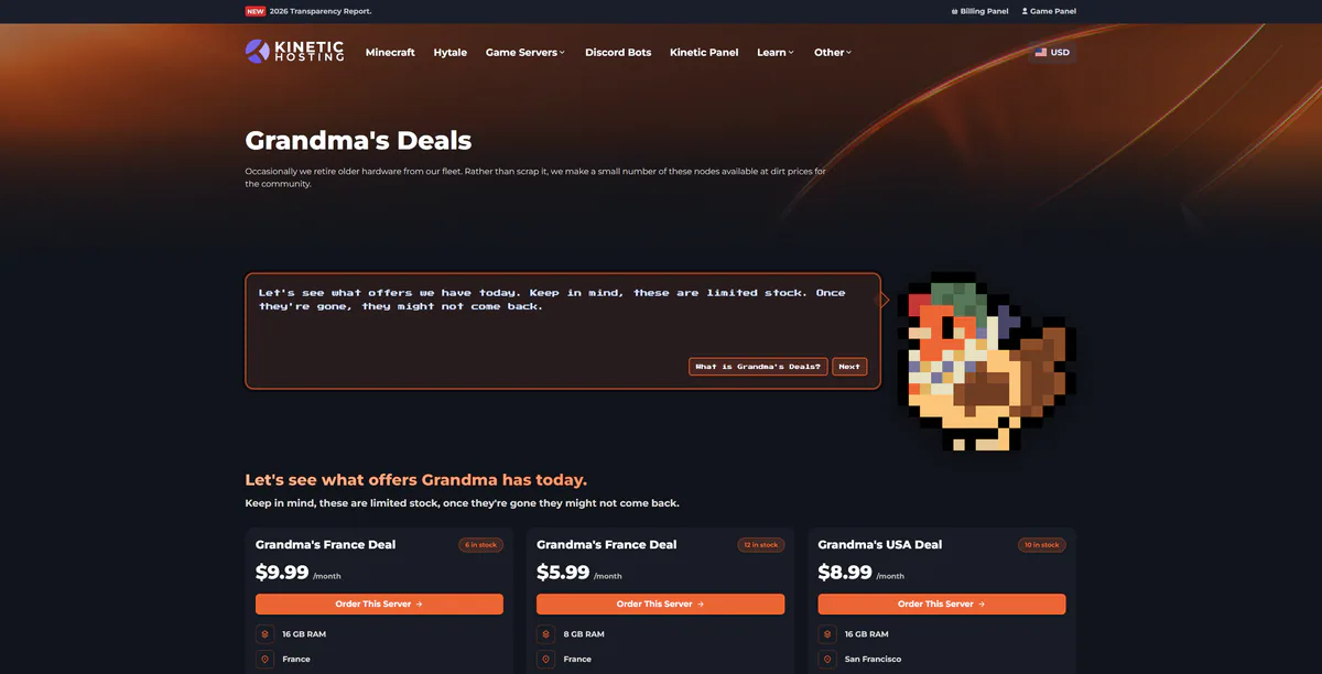 Checkout Grandma's Deals