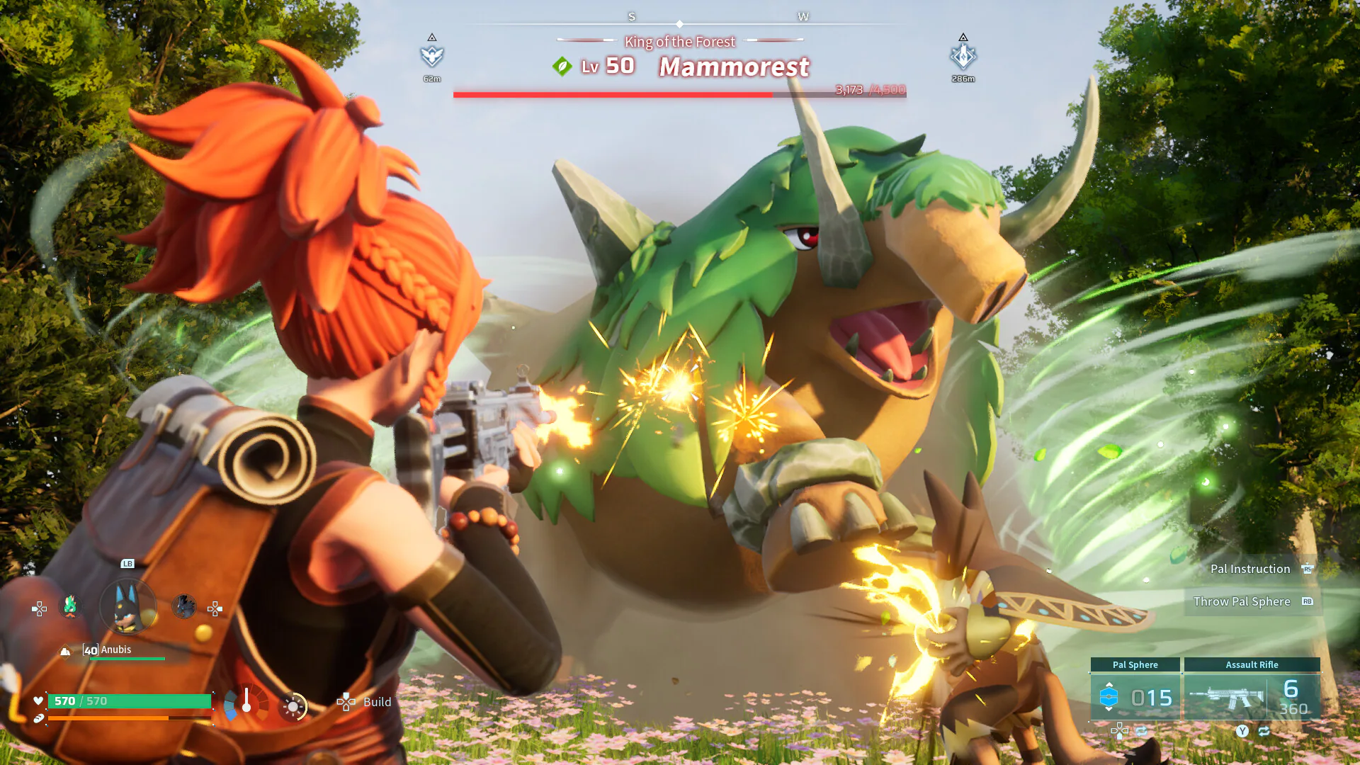 Palworld gameplay