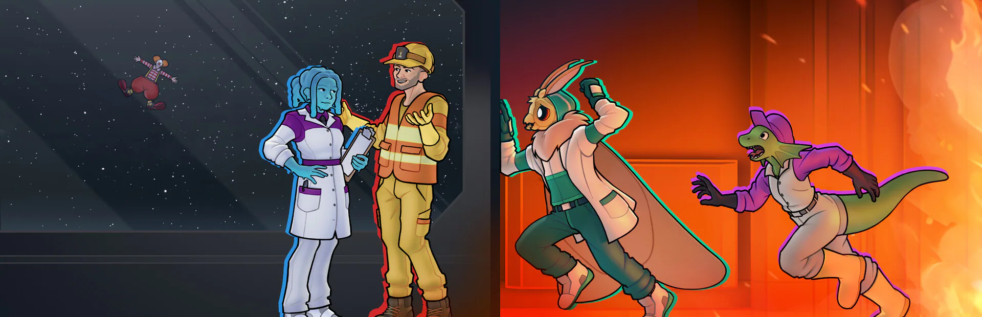 Space Station 14 Server Hosting hero background